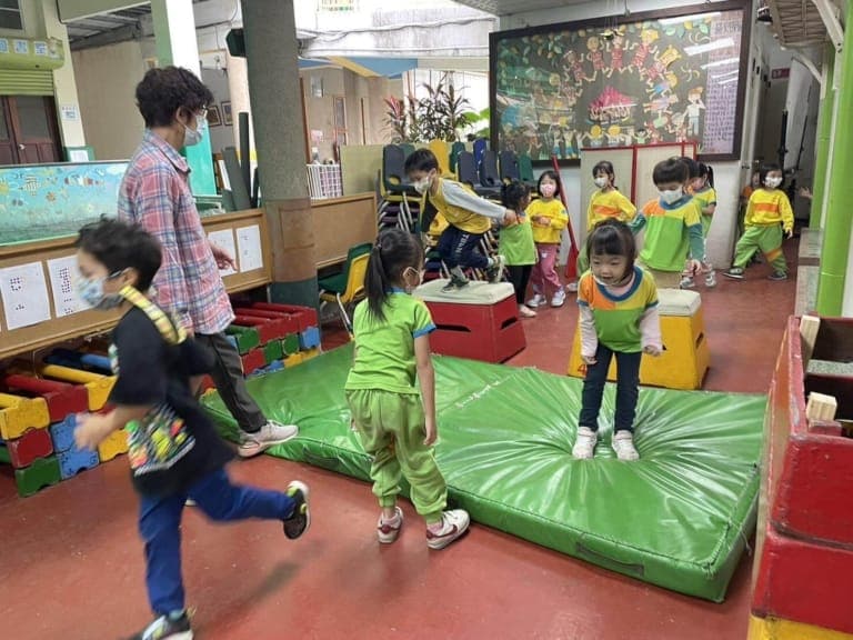循环体能游戏：让幼儿在游戏中快乐成长