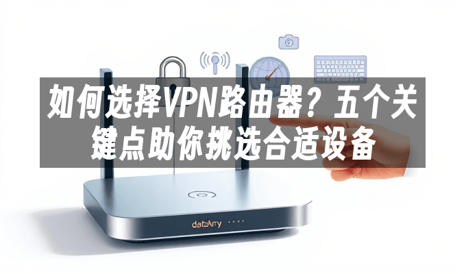 如何选择VPN路由器？五个关键点助你挑选合适设备