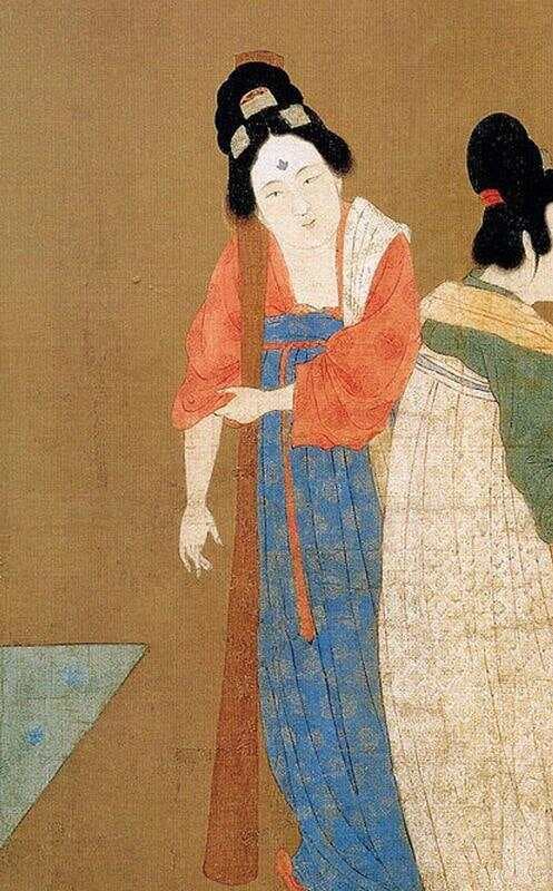 春风十里不如你的美~张萱的艺术工笔画