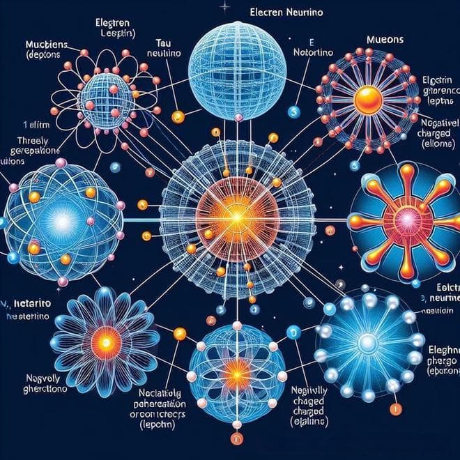 探寻轻子奥秘：穿越微观世界，揭秘宇宙最基本粒子的神秘面纱