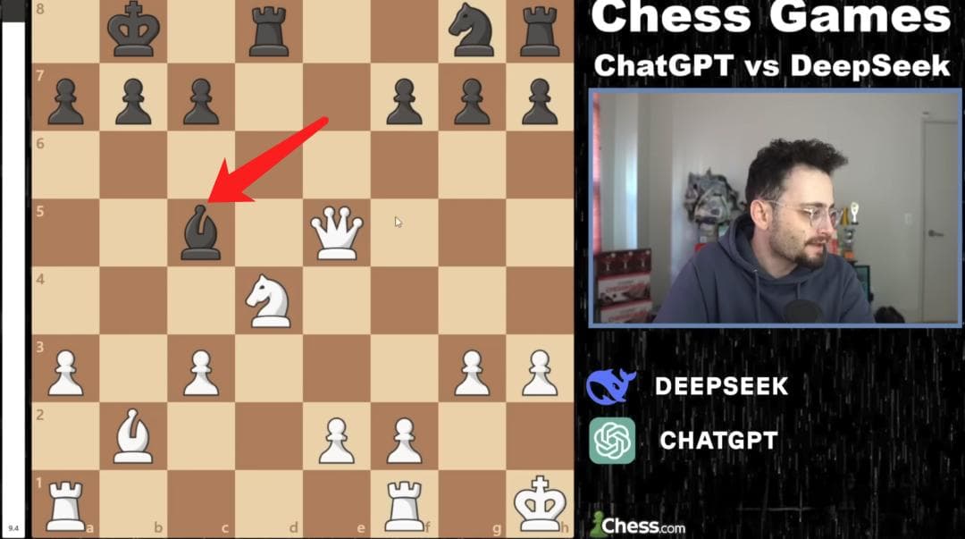DeepSeek下棋靠"忽悠"赢了ChatGPT，网友：孙子兵法都用上了