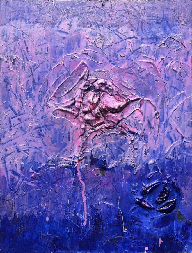 艺术评析 | 读黄志明的《花语》系列作品