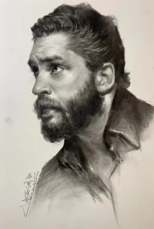 素描人像五官的造型特征