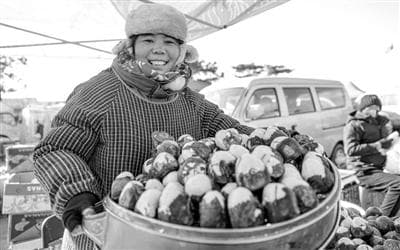 腊八迎雪，沈阳蒲河大集启动文明诚信主题活动