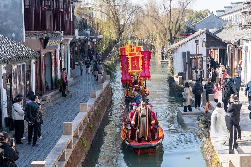 水乡周庄新春文旅：非遗贺新春 周庄过大年