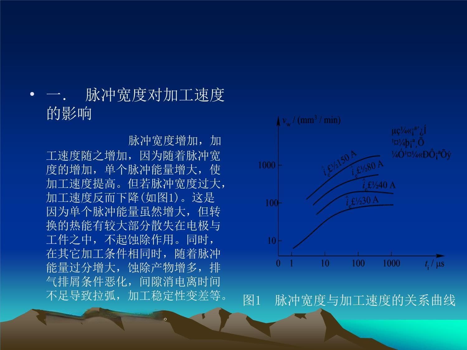 数控电火花加工的主要工艺指标及其提高途径