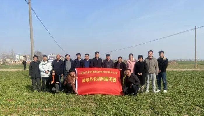 24名省院专家赴虞城制种基地，开展春管科技服务