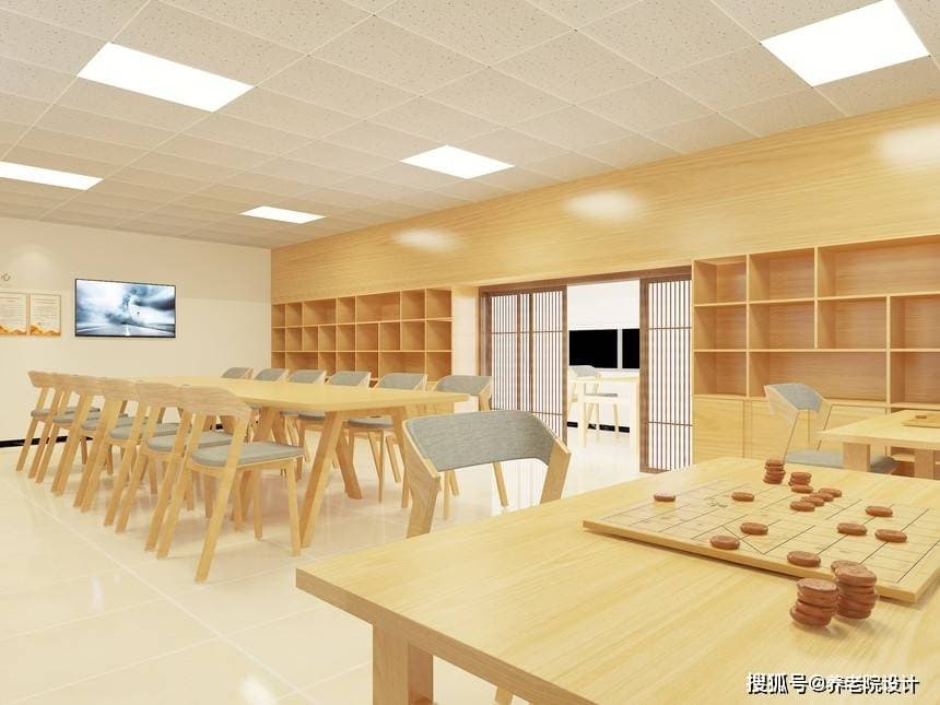 多功能融合：现代社区老年活动中心设计方案