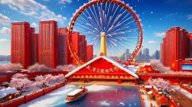 天津推出哪吒带你游天津主题旅游路线 品尝章鱼将军同款干煸鱿鱼须