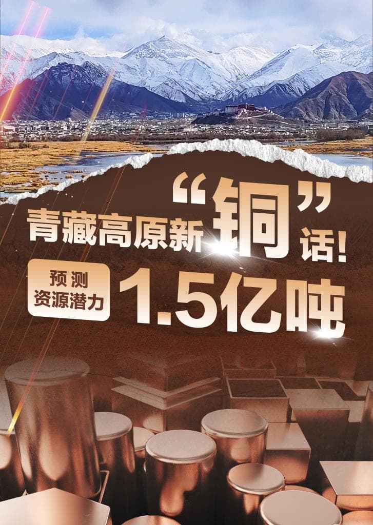 青藏高原新"铜"话！预测资源潜力1.5亿吨