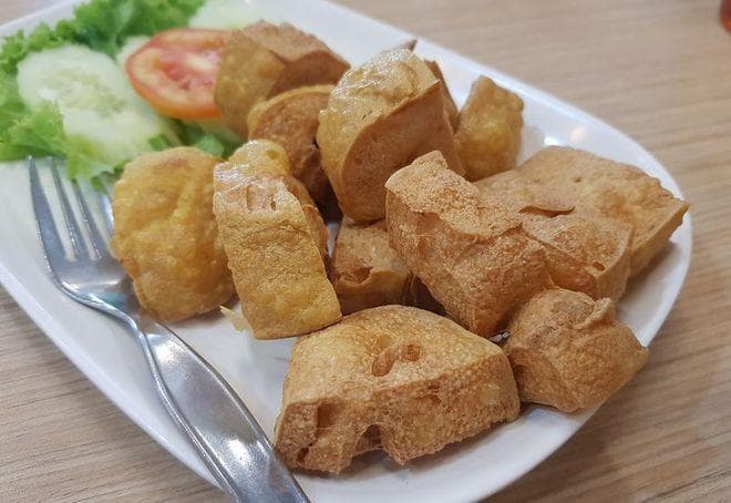炸豆腐怎么炸才外脆里嫩？小窍门，外酥脆里鲜嫩！