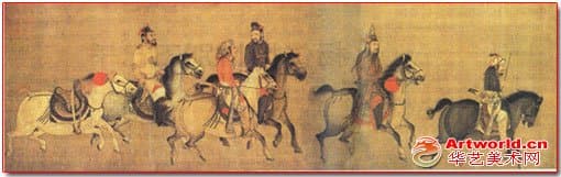 《东丹王出行图》