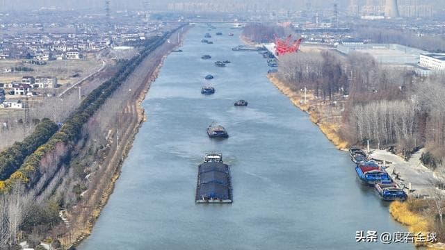 2025年京杭大运河淮安段春耕见闻：千年古运河焕发新时代活力