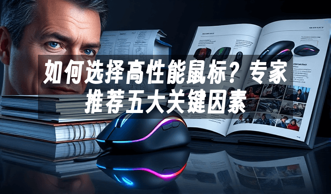 如何选择高性能鼠标？专家推荐五大关键因素