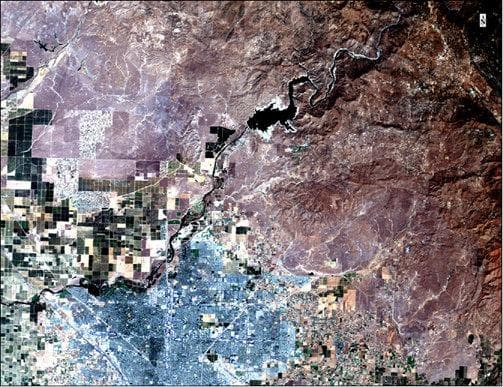 Landsat8数据不同波段组合的用途