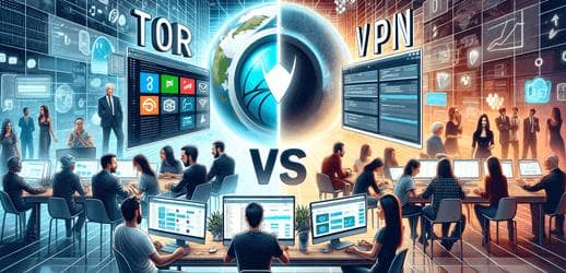 Tor 与 VPN – 它们之间的主要区别