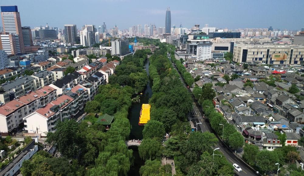 还你一城山泉河湖 济南打造宜居城市