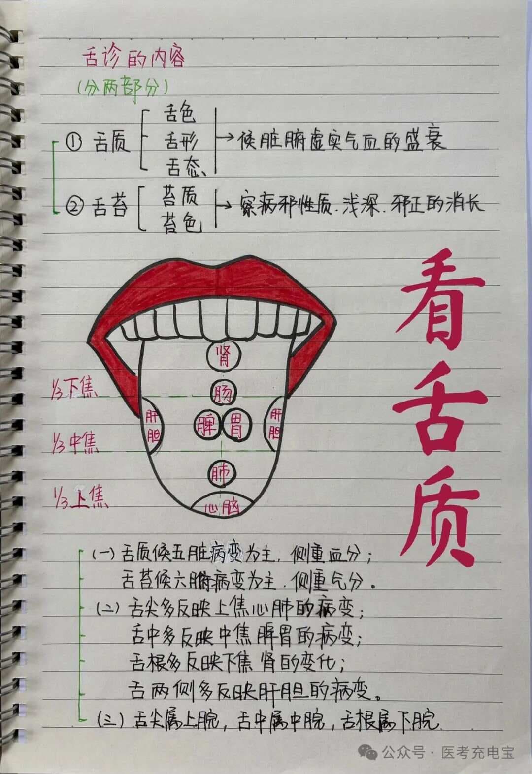 零基础学中医｜怎么看舌头①看舌质