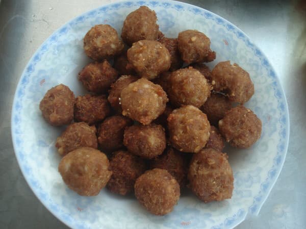 晋城美食小吃糖醋溜丸