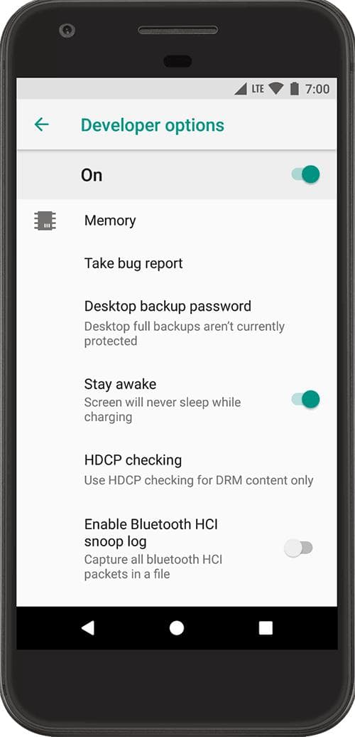 Android设备开发者选项配置指南
