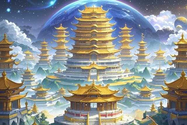 天庭什么样子？揭秘神仙居住的神秘层次，三清四御居住在哪？