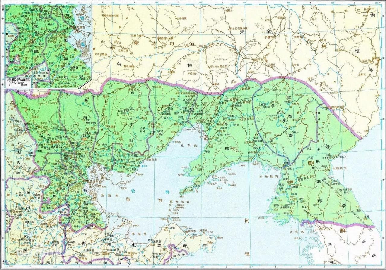 古代的幽州在哪里？是现在的什么地方？幽州位置地图