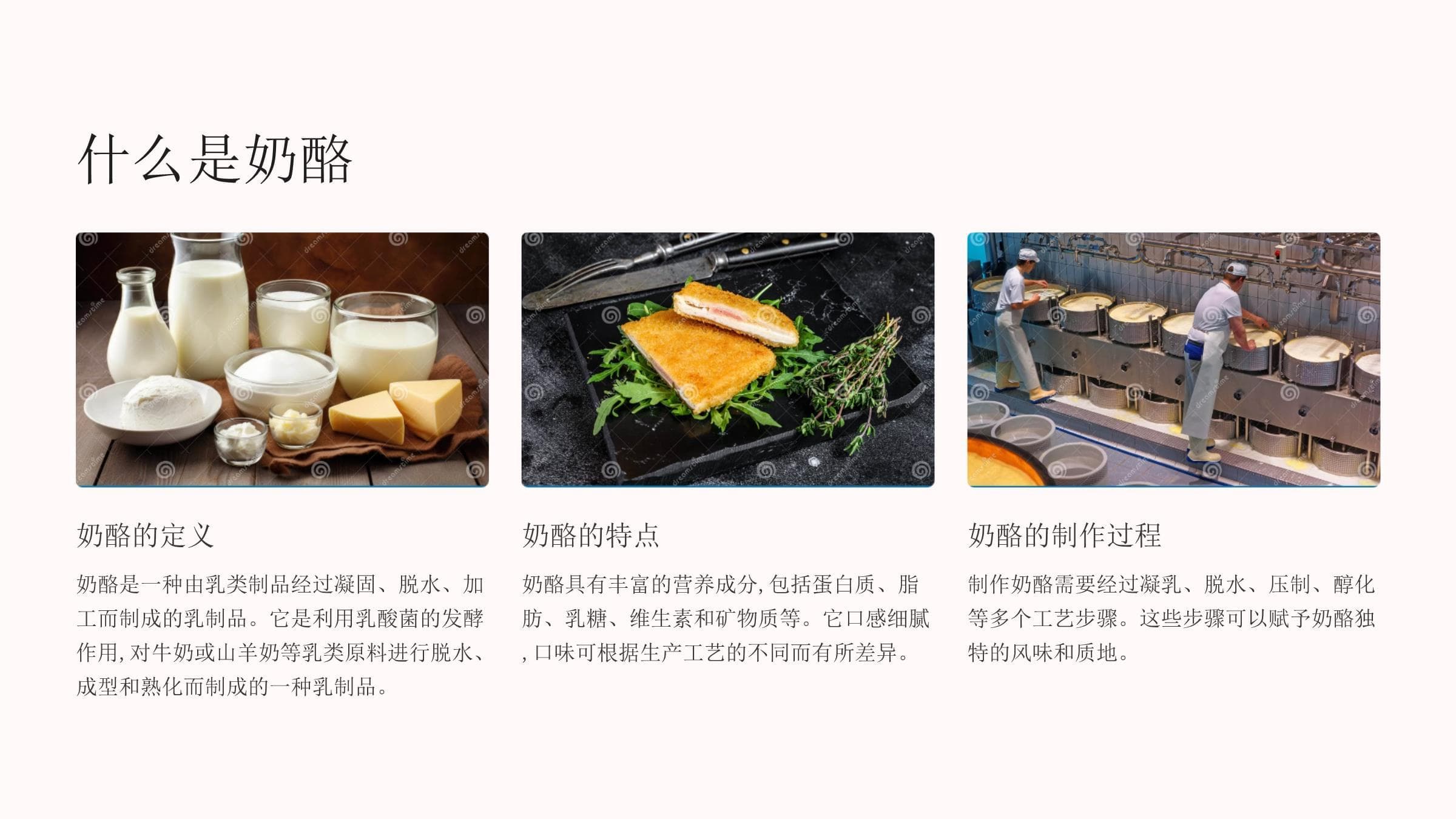 奶酪全解析：从制作工艺到市场前景