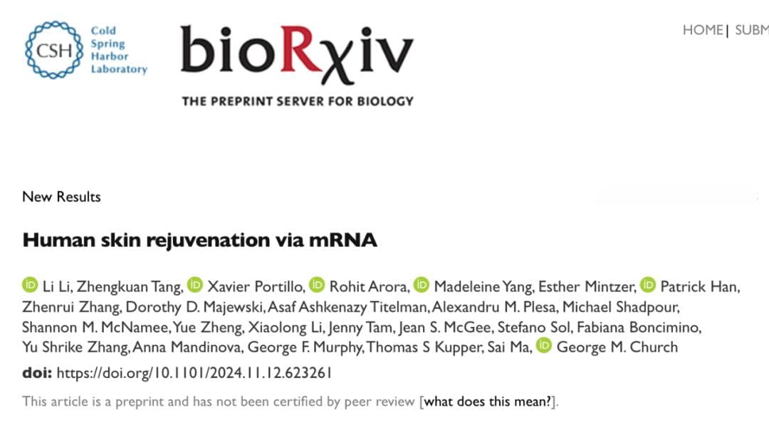 mRNA疗法或成抗衰“扛把子”！胶原蛋白生成提高200%，熨平皱纹