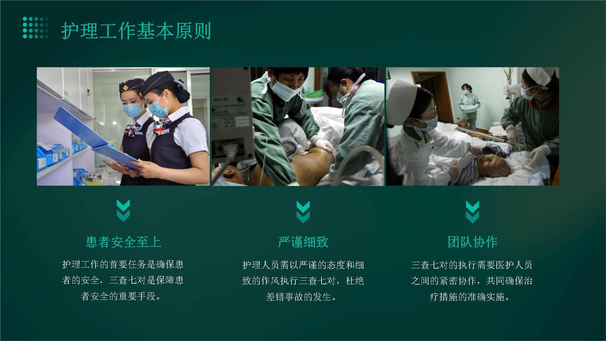 护理三查七对的重要性