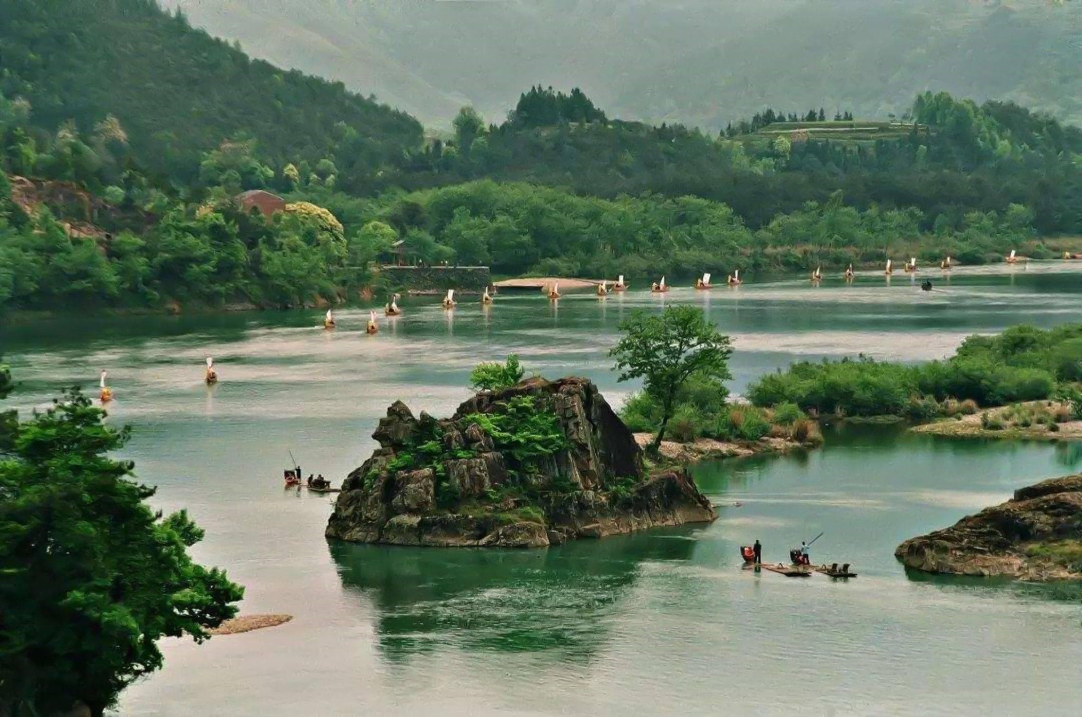 楠溪江之旅：邂逅江南胜景，领略永嘉文化厚韵