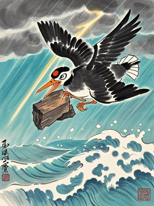 精卫填海比喻了什么？精卫填海：永不放弃的执着与伟大梦想的象征!