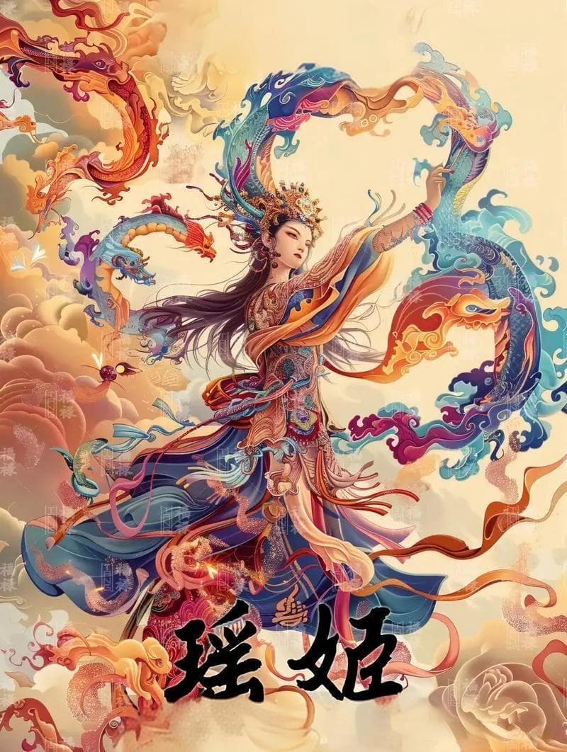 中国神话女神：瑶姬