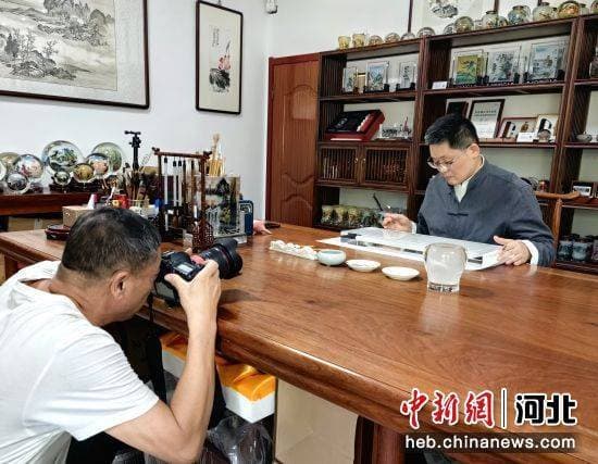 用镜头记录非遗 河北肃宁开展"非遗共传承"活动