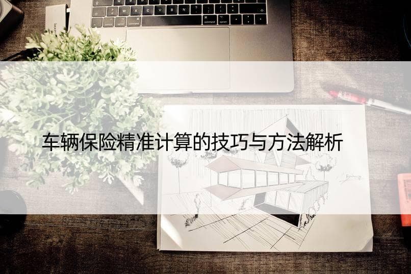 车辆保险精准计算的技巧与方法解析