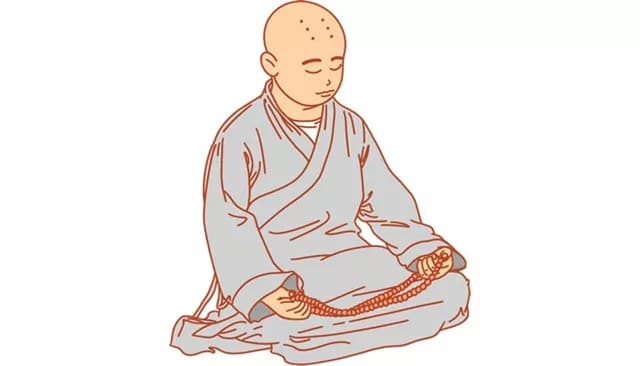 和尚为何要剃光头？头上又为何有黑点？