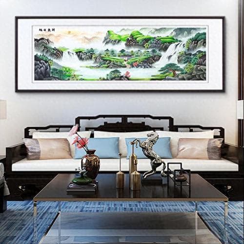 东墙客厅挂画风水指南：五大原则助你打造吉祥家居