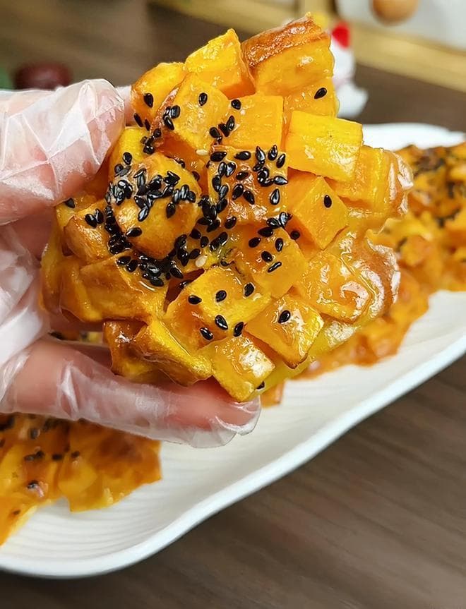 湖北风味红薯饼：无油低卡的健康早餐新选择