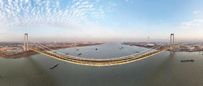 宁扬长江大桥通车，6分钟过江助力区域发展