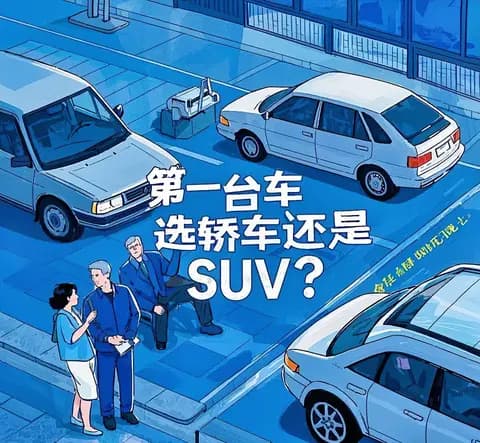 第一台车选轿车还是 SUV？看完你就懂了！