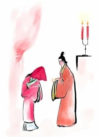桃之夭夭，其叶蓁蓁。之子于归，宜其家人。全诗意思及赏析