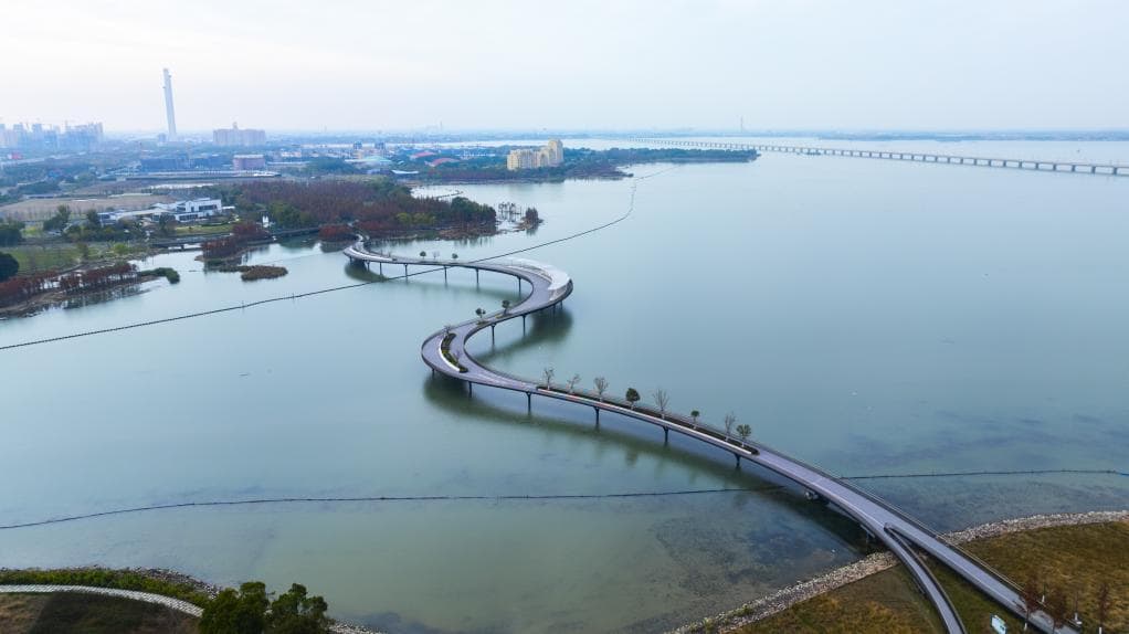 冬日“沪”水游丨“跨省”Lakewalk 解锁游玩元荡新方式