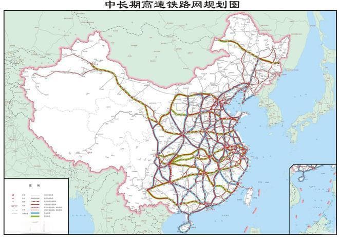 “八纵八横”高铁网各通道最新建设情况一览，有4条已100%建成！