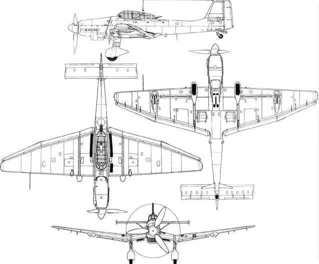 咆哮死神-JU-87斯图卡俯冲轰炸机
