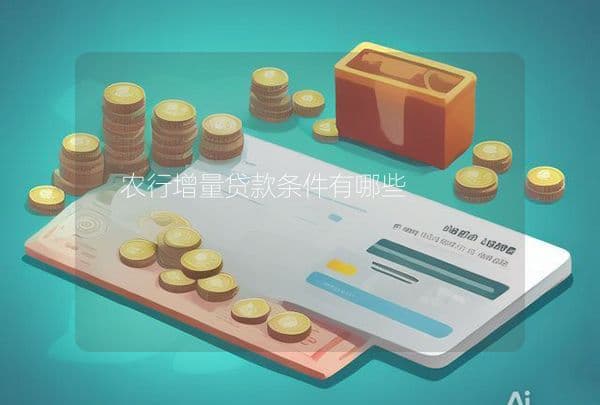 农行增量贷款条件有哪些