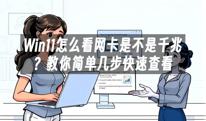 Win11怎么看网卡是不是千兆？教你简单几步快速查看
