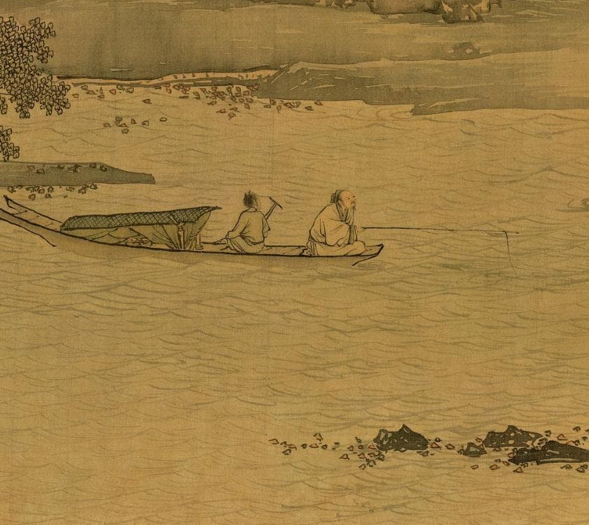 唐伯虎笔下的秋天：诗意浪漫与情感寓意交织