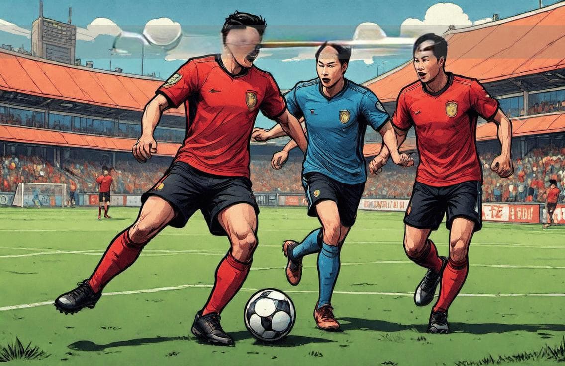 巅峰对决：日本队与中国队在2024年世界杯预选赛中的激烈碰撞
