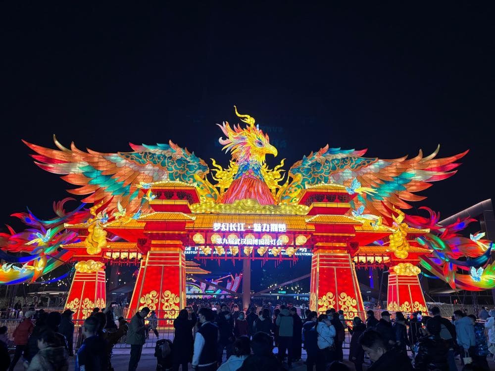 跟着春晚游武汉灯会，2025年武汉园博园灯会游玩攻略来了