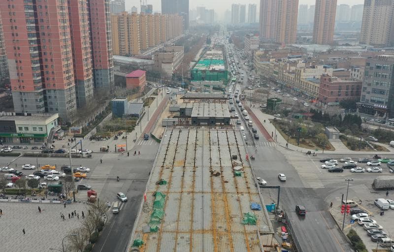 沣东新城推进城市路网建设 加速形成“内联外畅”立体交通格局
