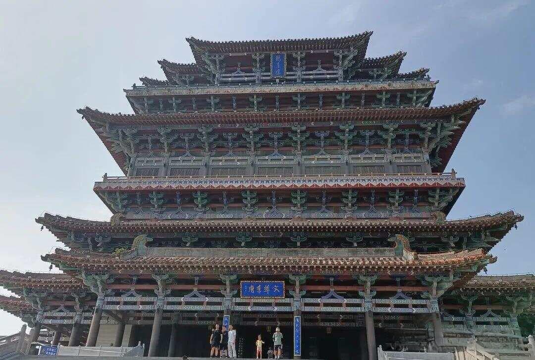 游记 | 山西第一打卡之地：登鹳雀楼，领略“欲穷千里目，更上一层楼”的意境